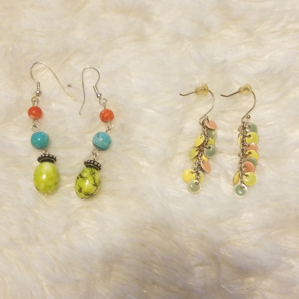 Set of 2 pairs of Premier earrings